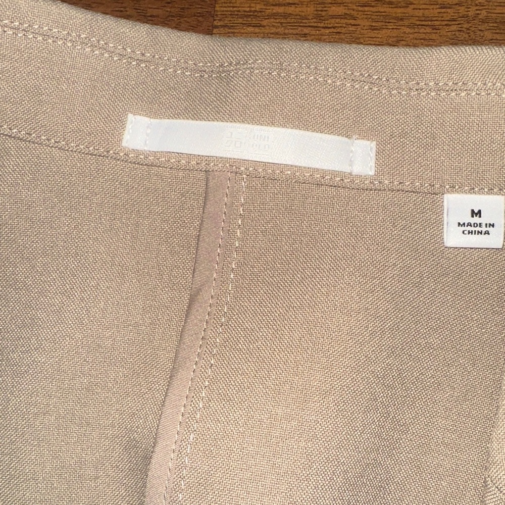 Uniqlo Women's Tan Pantsuit